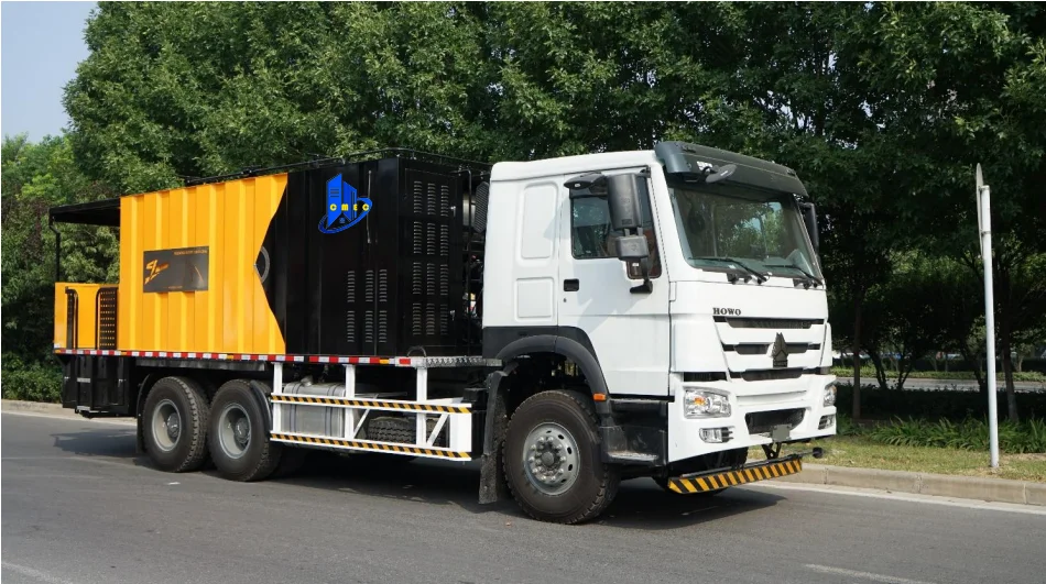 Asphalte Distributeur Camion Bitume Pulverisateur Camion Pulverisateur 9000 Litres A Vendre