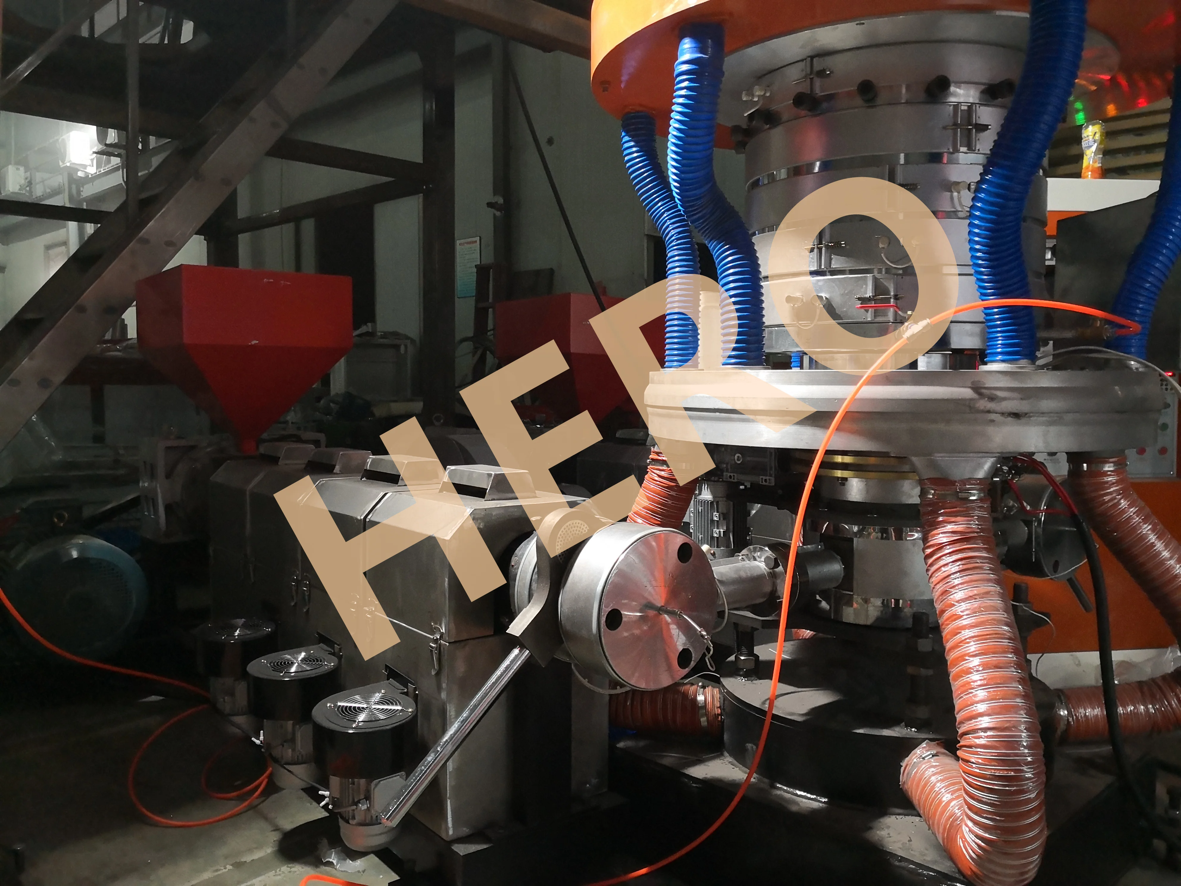 3 Layers Plastic Film Blowing Machine For Courier Bag Plastic Blower Extruders