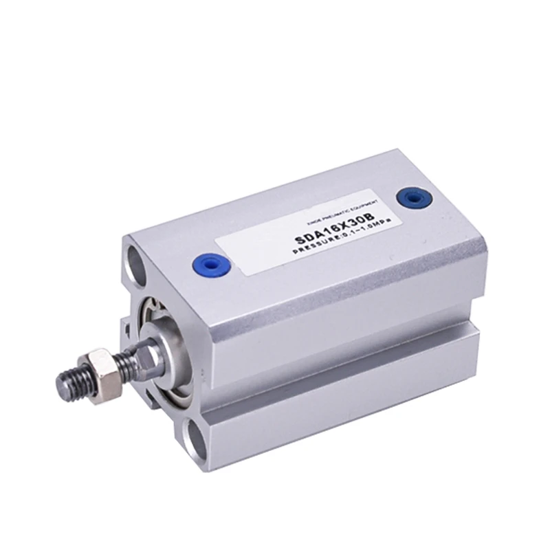 SDA Air Cylinder Double Acting Pneumatic Cylinder SDA12-5 SDA16-10 SDA20-15 Compact Cylinder Single Piston Pneumatic