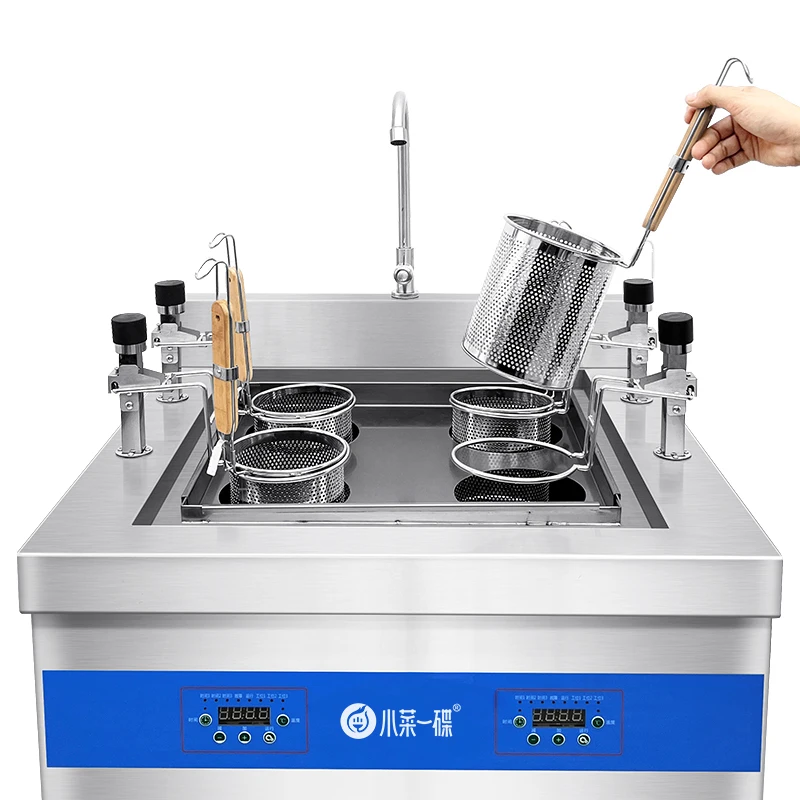 Noodle Cooker Large Basket Commercial Electric Pasta Boiler Cooking Machine 8 Liter Pasta CookerPasta Cooker