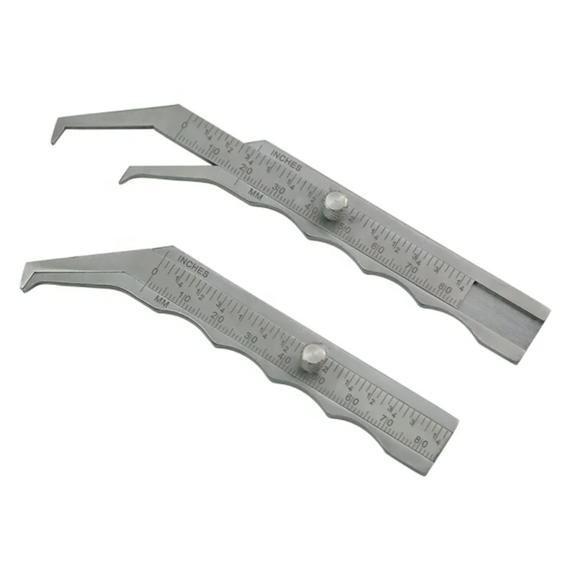 Rhinoplastic Nasal Surgical Instruments Korea Type Vernier Caliper for Face with Beak Type and Eagle Nose Type