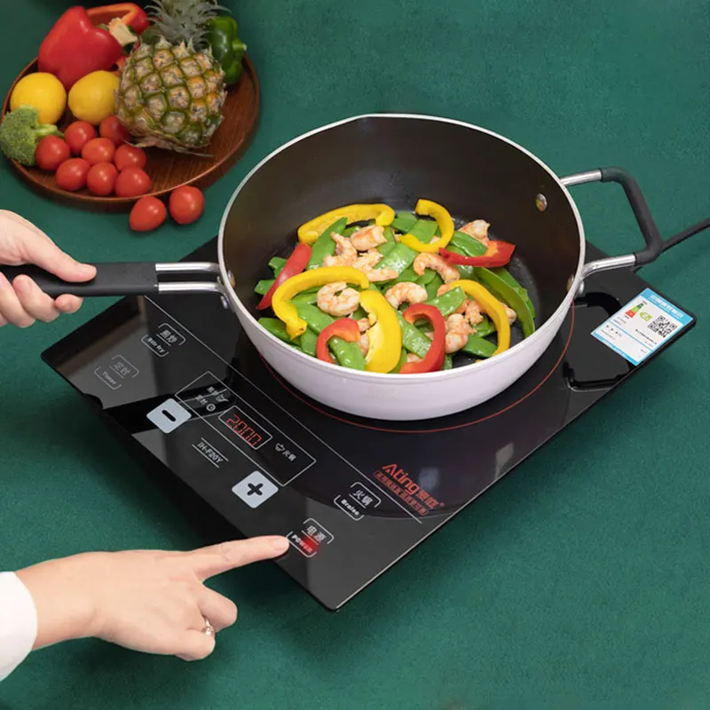 Топ качество 2000 Вт сенсорный Hotpot портативная плита Bep tu электрическая индукционная с одной