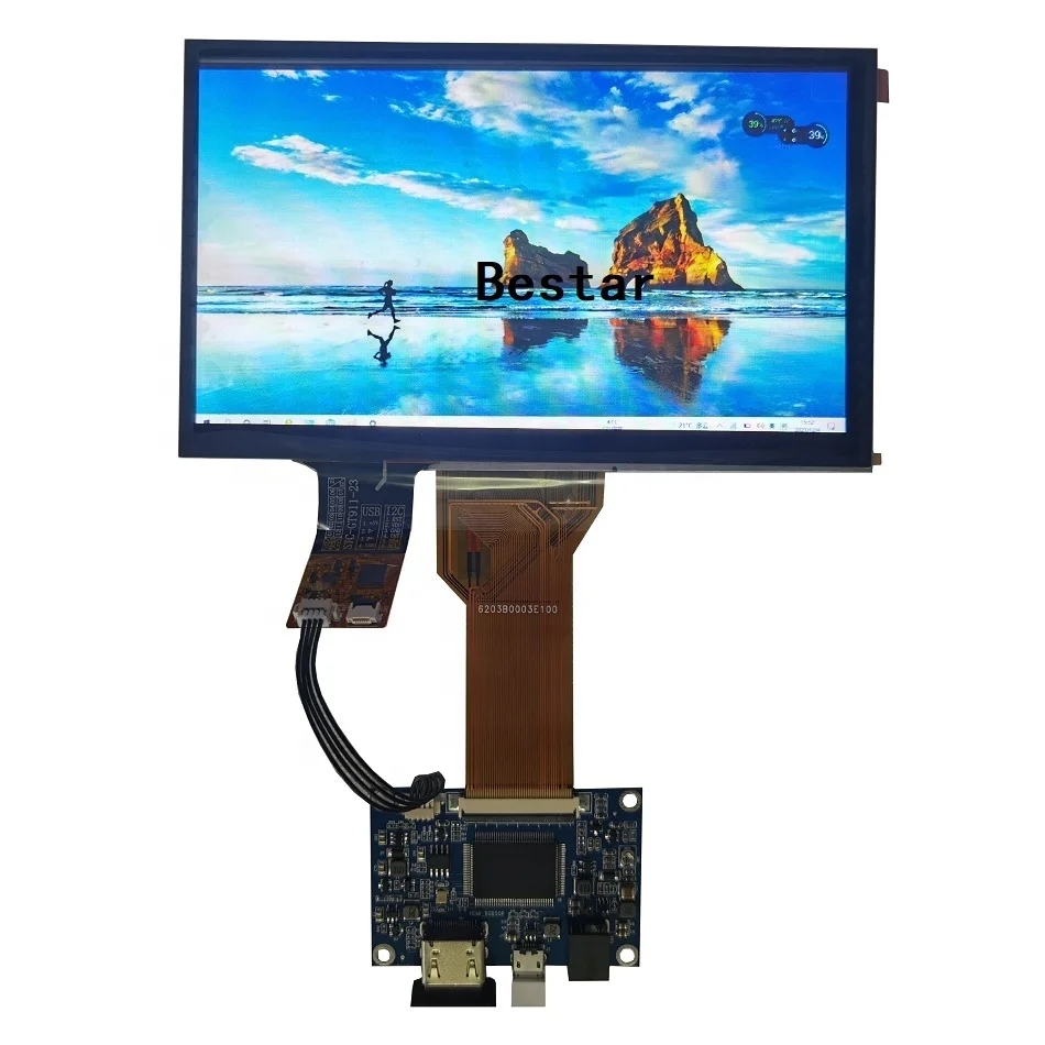 7 inch AT070TN94 TFT Display Screen Capacitive Touch Panel Kit with HD-MI Driver Board for Raspberry Pi