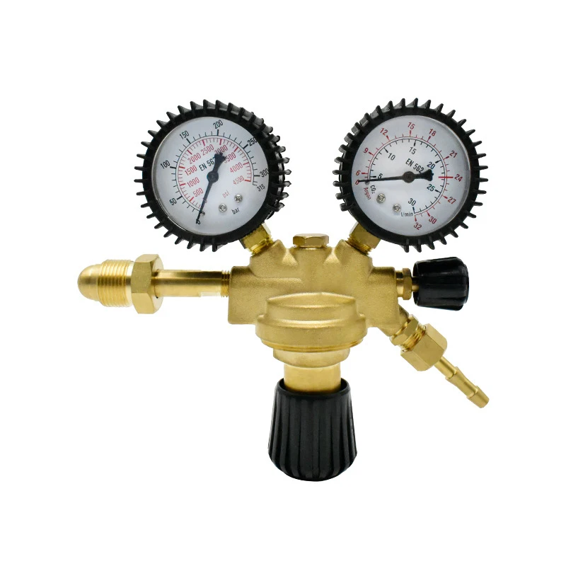 Italian CO2 industrial pressure reducer CO2 gas pressure reducer