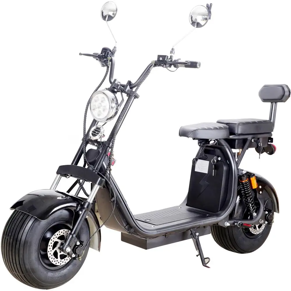 EU US Warehouse 2 Wheel Fat Tire Popular 2000W 60V Ce with Removable Lithium Battery 2000W 40-50km/h Electric Scooter