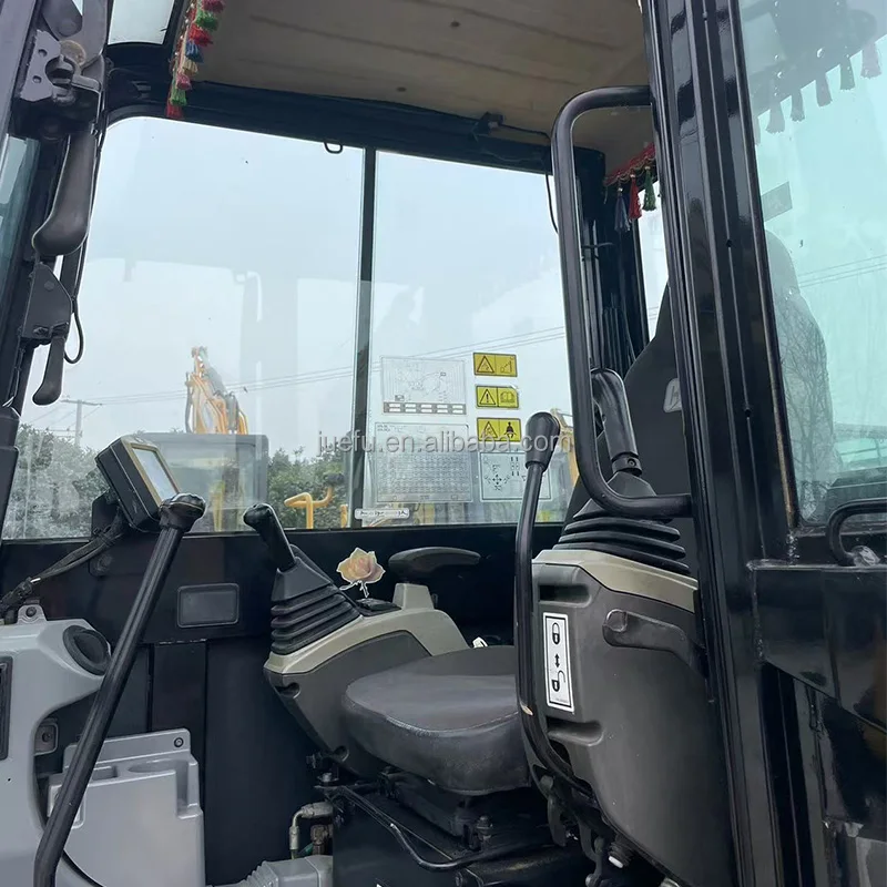 Used CAT305.5E2 excavator with dozer blade excavator cat digger machine origial version engine pump valve 1 year warranty