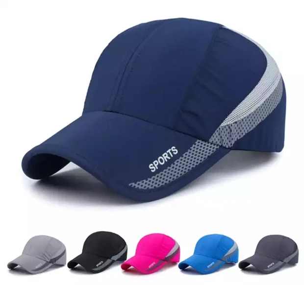 New Product Outdoor Hat Folding Running hat Unstructured Sport Hats for Men & Women