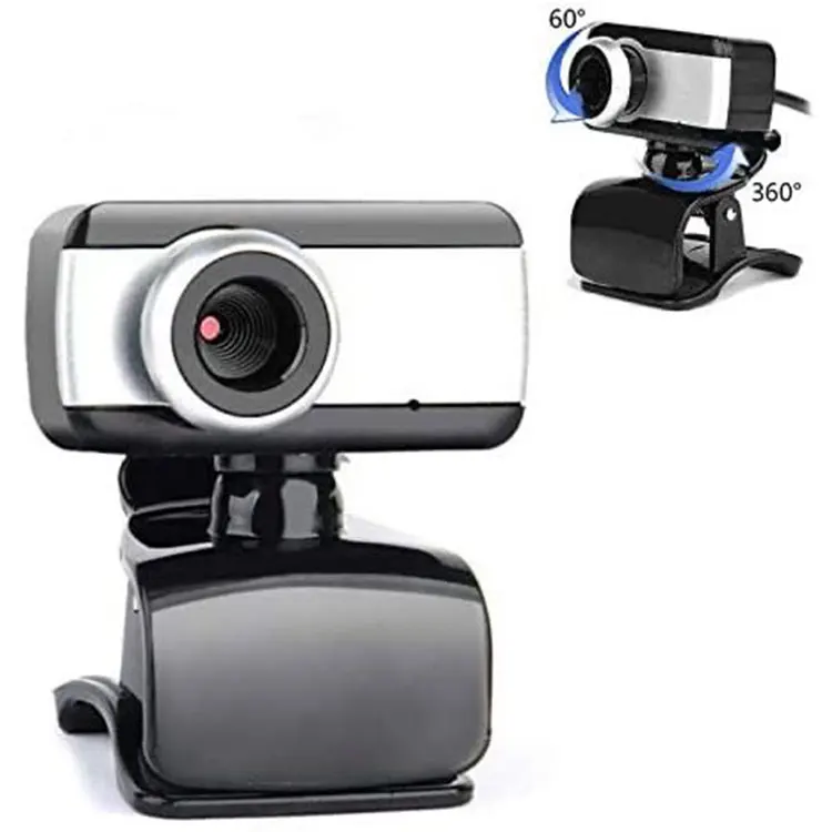 Widely compatible pc hd webcam with microphone