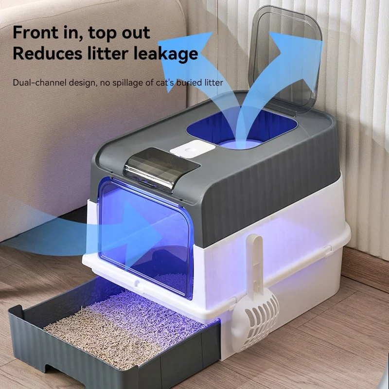 High Quality Cat Litter Box Multi functional Reduction Of Odor Diffusioncat Cat Litter Box & Accessories