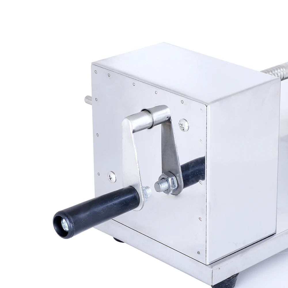 Hot Selling Potato Cutter Crane Stainless Steel Tornado Manual Tower Hand Spiral Potato Chips Cutting Machine Potato Cutter