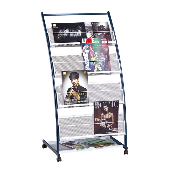 Wholesale hotel newspaper racks magazine display racks