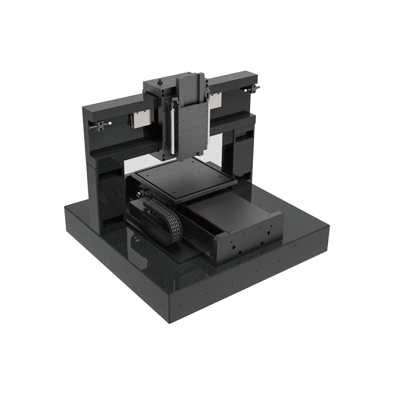 
 Превосходное качество, настраиваемая портальная конструкция, Мраморная платформа имеет хорошую жесткость и стабильность, линейный двигатель с прямым приводом  