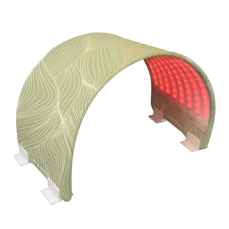 Wholesale Manufacturer 7 Color Pdt Led Folding Face Light Therapy Facial Skin Care Facial Machine Led Face Light Therapy