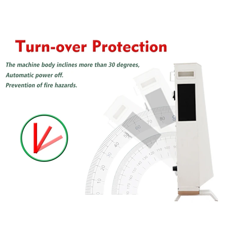 New Design 2400W Smart Electronic Digital Convection Panel Heater Portable Heater