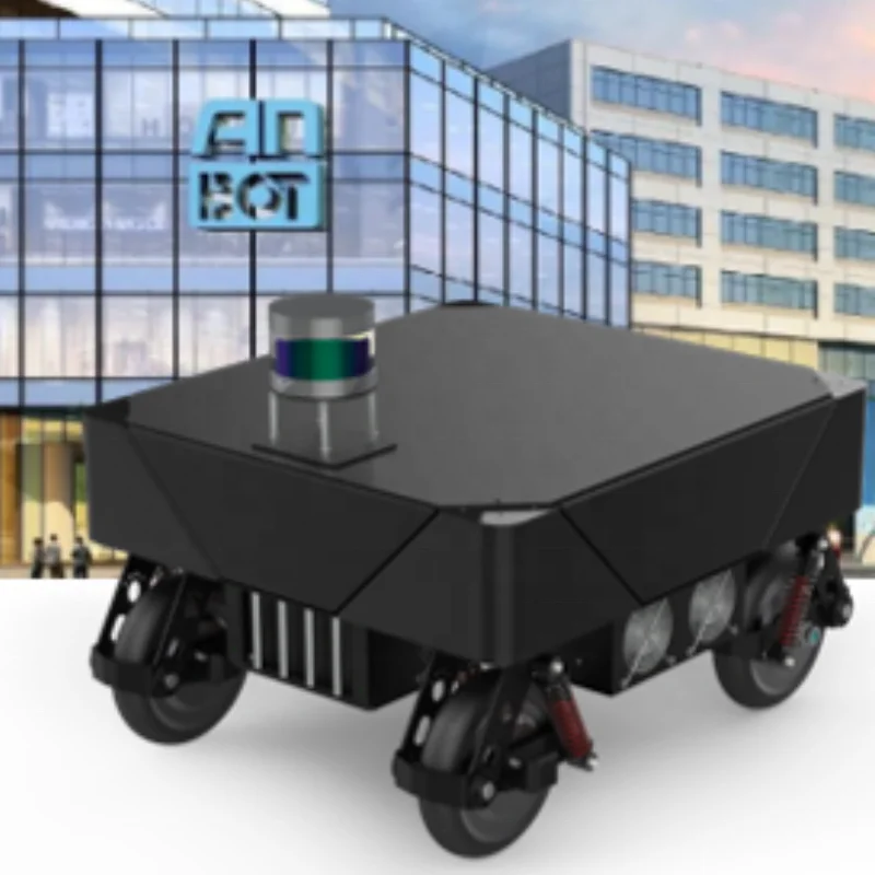 Autonomous Return Charging Four Wheel Drive Scientific Research Version Of The Robot Custom AGV Chassis