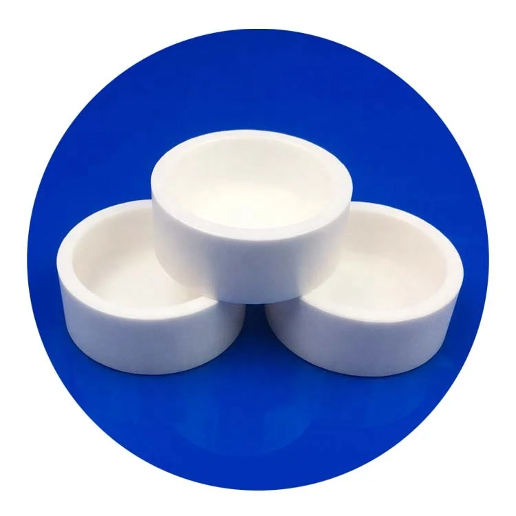 1700 C Square Round Shape Zirconia Ceramic Crucible Furance for Melting