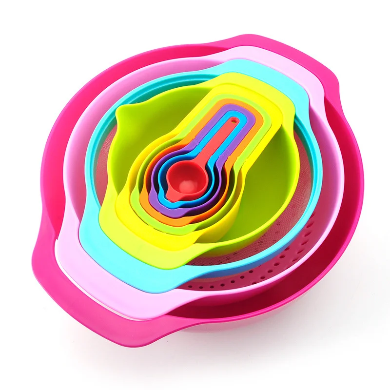 Кухонные инструменты, многофункциональные мерные чашки и мерные ложки, набор мерных ложек из пластика