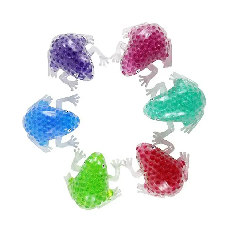 CY062 pet toys Tpr Squishy Ball 2023 Stress Relief Toys Crazy Frog Squeeze Innovative tpr material for toys for kids