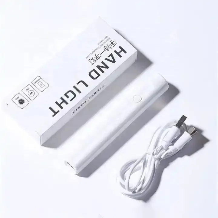 New Custom Logo  Cost-effective Rechargeable Led Gel Polish Portable 3W Led Light Nail Dryer Fast Curing Mini UV Led Nail Lamp