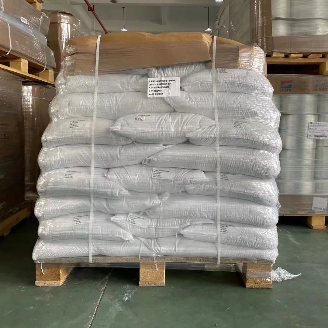 Boat reinforced fiberglass material E-glass High Silica Chopped Strands
