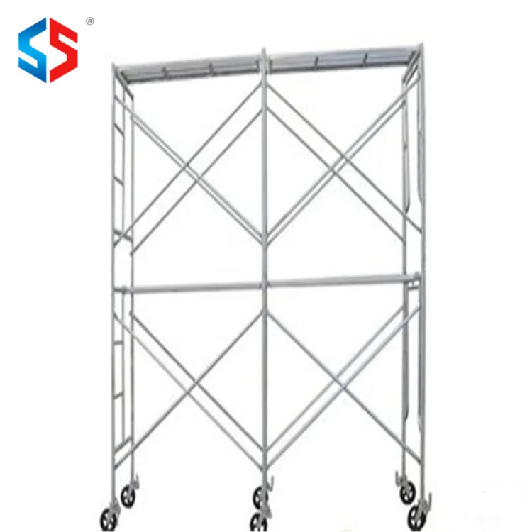 Custom Andamios System with Color Painted H Scaffolding Frame