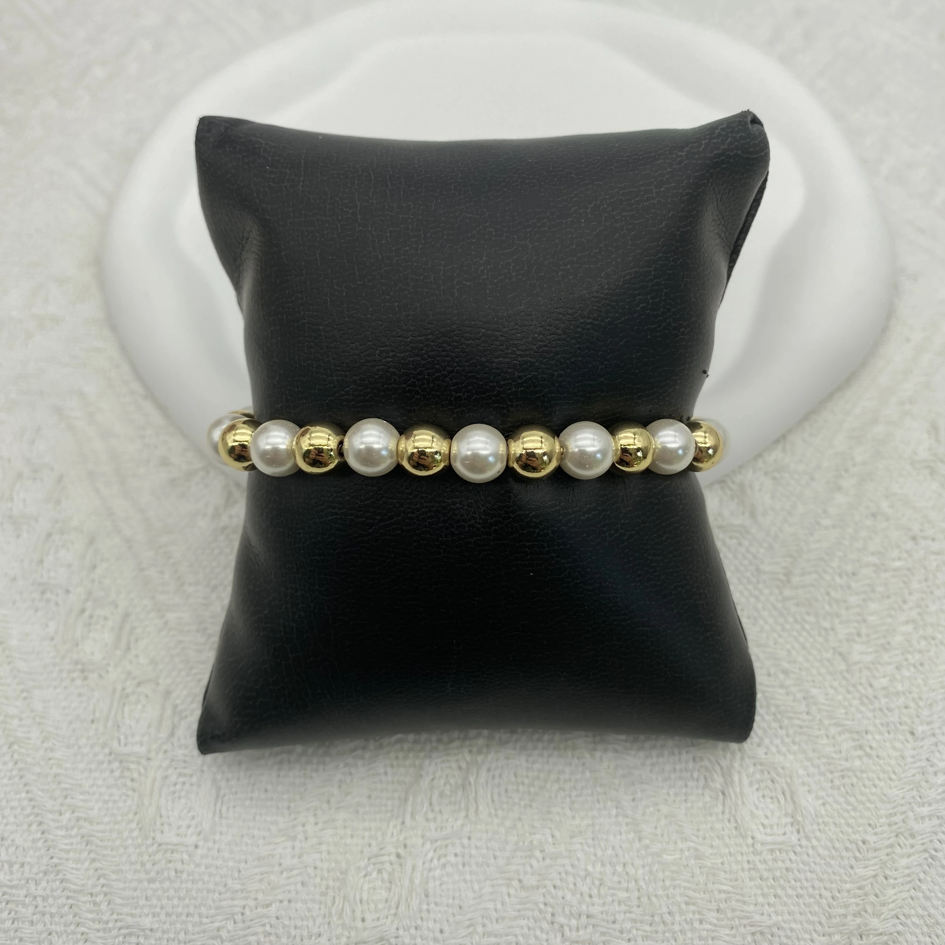 New Fine Jewelry Luxury Gold Golden Plated Beaded Beads Seeds Bracelets Women Men Gifts Adjustable Bangles