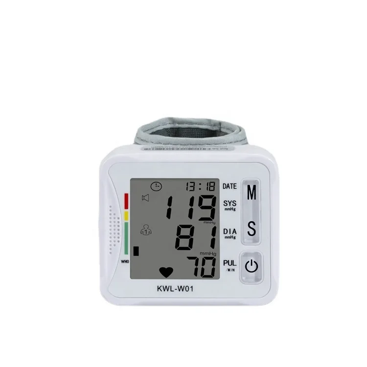 Wholesale Smart Digital Electronic Blood Pressure Monitor Wrist Ambulatory Sphygmomanometer
