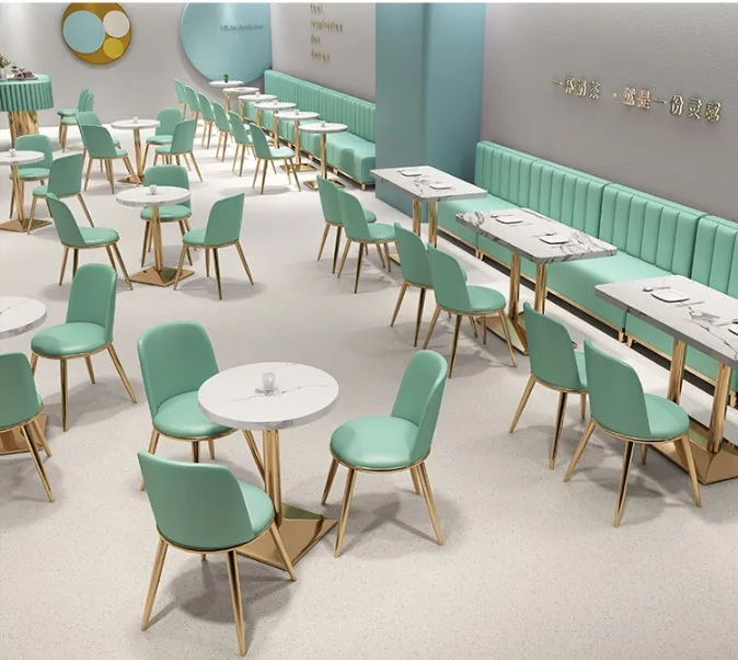 Restaurant Booth Sofa Designer Sofa Seat Booths Cafe Furniture PU Restaurant Set Commercial dining Furniture Hotel funriture