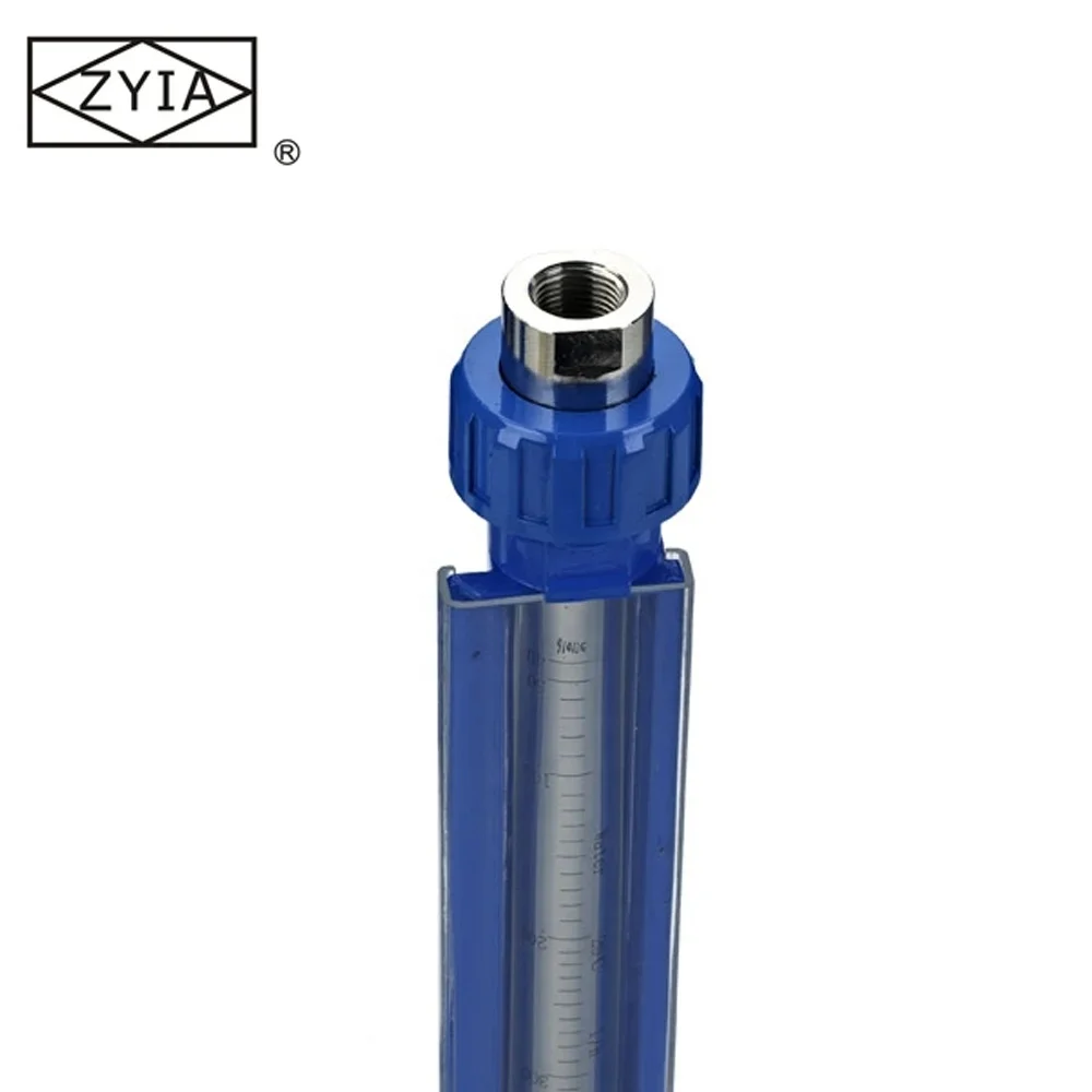 Factory direct sale GA24-15 glass water rotameter liquid flow meter for water liquid