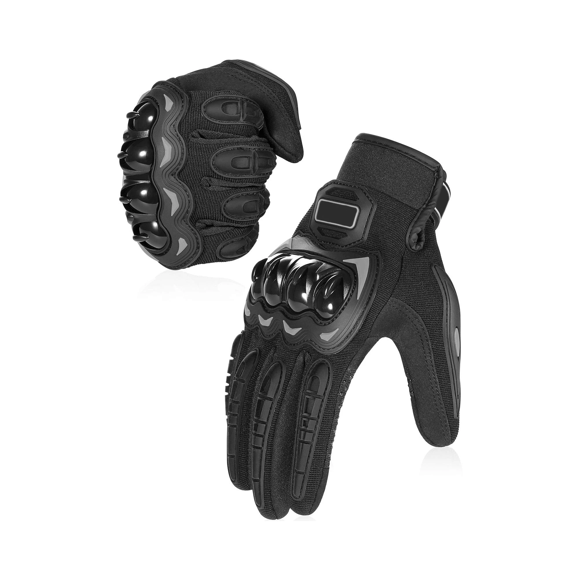 Winter Half Finger Custom Moto Gloves Motorcycle Waterproof