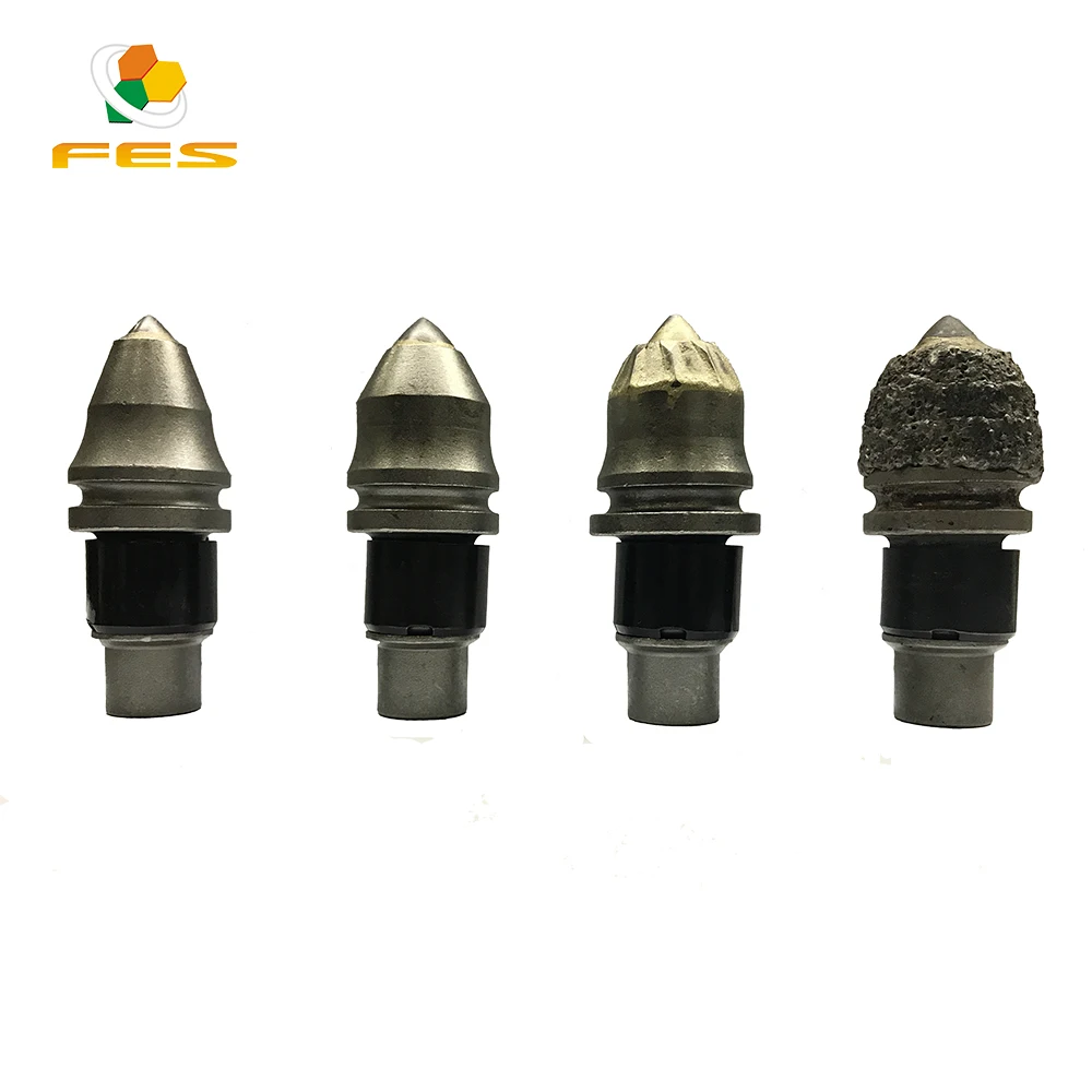Круглый хвостовик рок колонковый Бур пика добычи зубья режущего инструмента для бурения основания