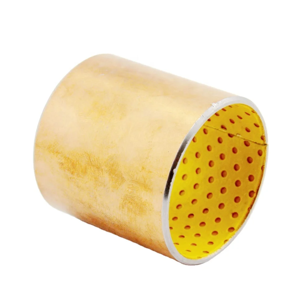 Безмасляный самосмазывания DX SF-2 PAP P20 Стали Спеченные бронзовые слой POM покрытие