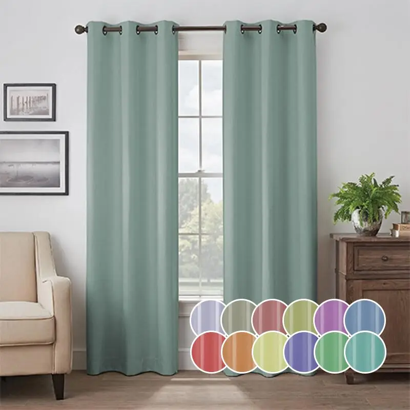 
Wholesale Polyester Blackout Home Decor Modern Simplicity Blackout Curtain For The Living Room Luxury 