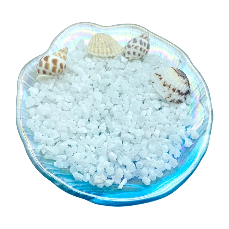 Pure white sand quartz stone silica sand price per ton