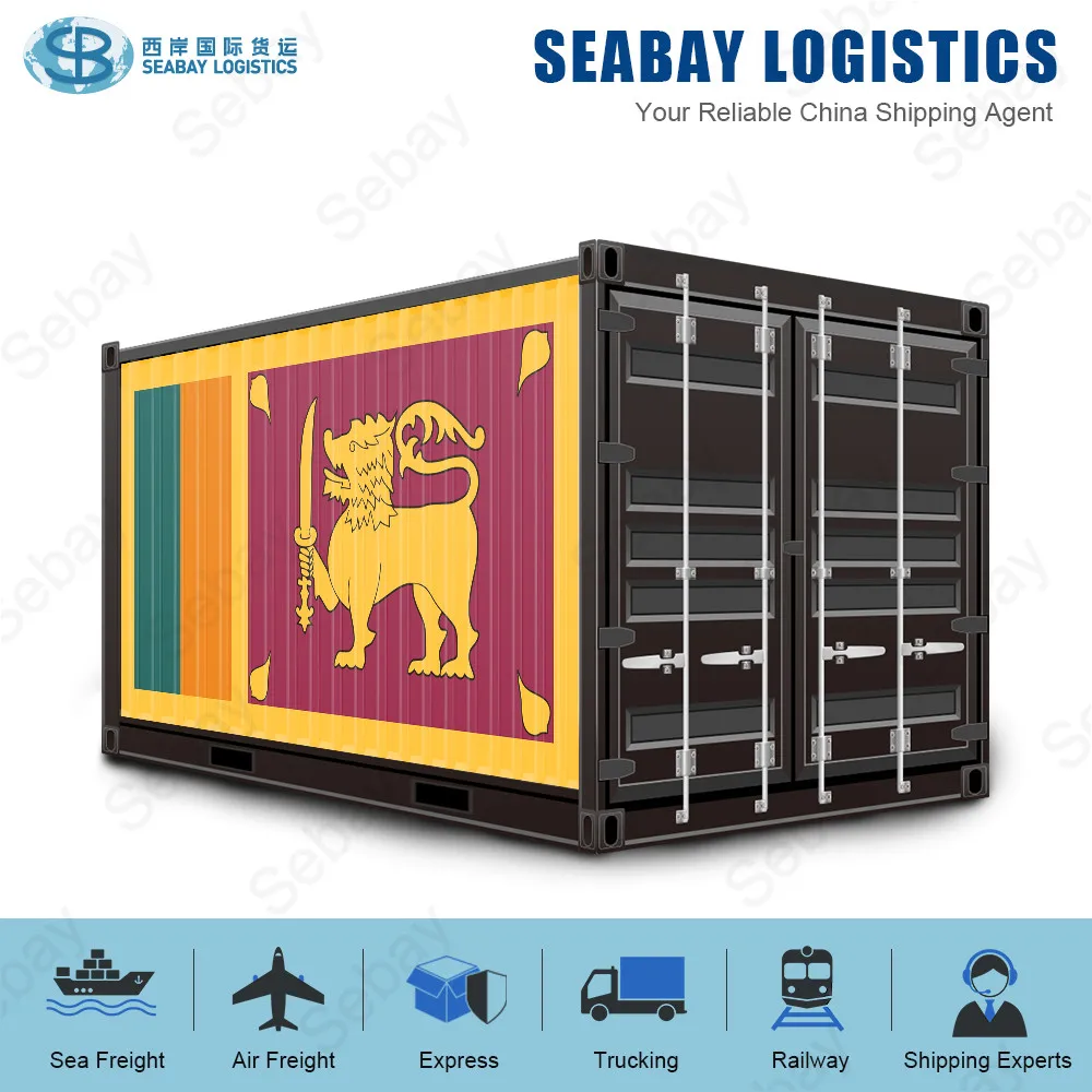 door to door delivery service China shipping agent in shenzhen to Sri Lanka