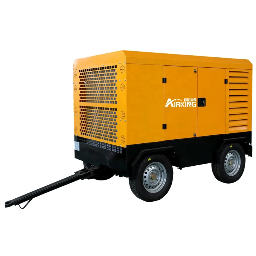 Airkingcompressor 185 KW 707 CFM Electric Air Compressor Price 20m3/Min 18bar Electric Rotary Screw Air Compressor