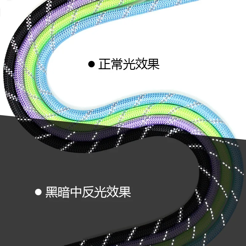 Dog Leash Reflective Round Leash Comfortable Handle Dog Leash Small And Medium-Sized