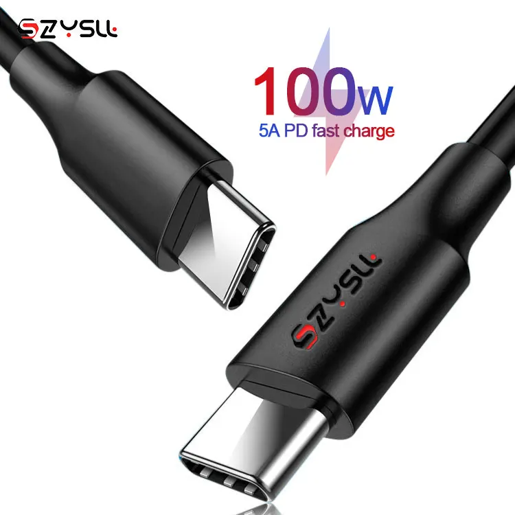 100 Вт emark 5A быстрое зарядное устройство 2 м usb 30 40 Вт Кабель type c