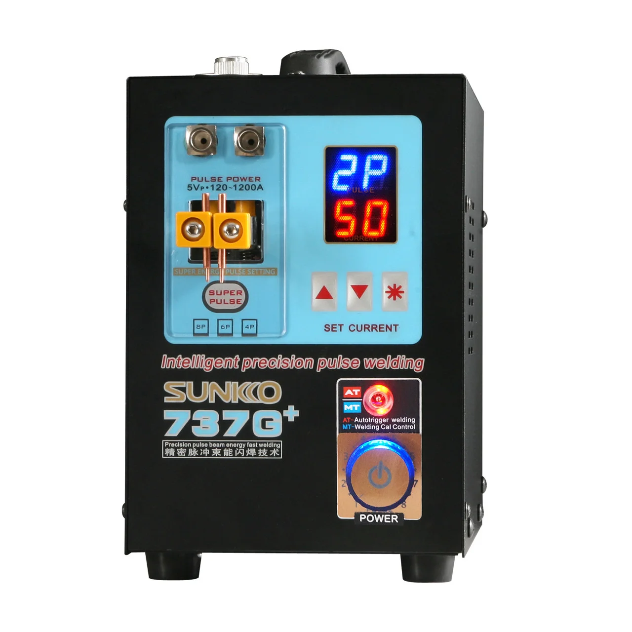 SUNKKO 737G+ 4.3KW Spot Welding Machine For 18650 Battery spot Welder High Power Welding Pen