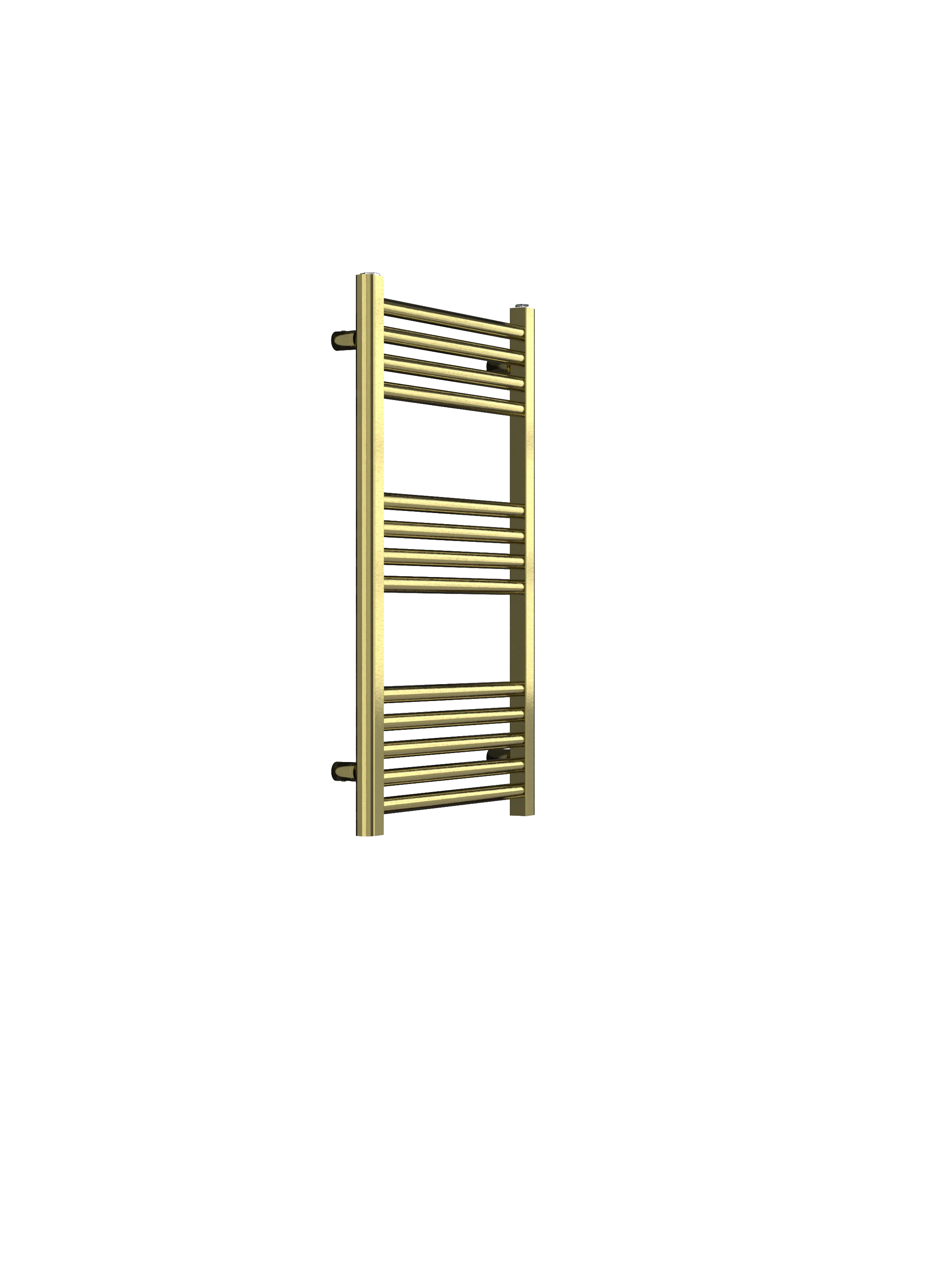 Luxury PVD gold towel radiator Steel House chrome bathroom radiator hot water Heating towel rack