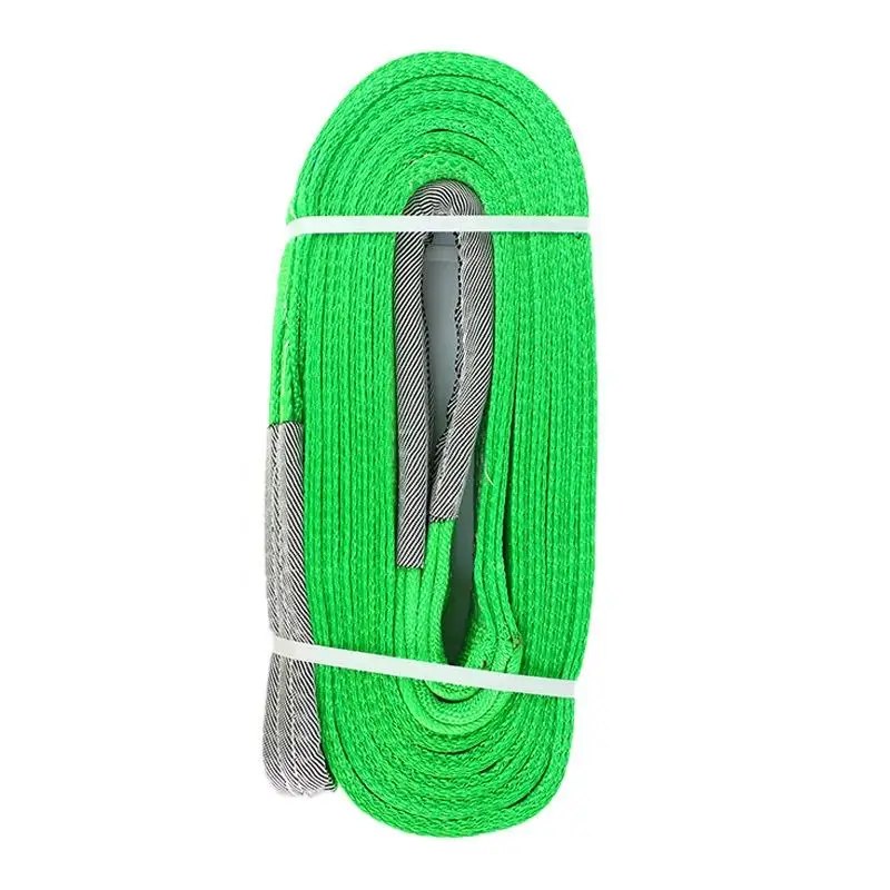 hoist lifting belt/nylon webbing sling/polyester slings webbing soft lifting slings