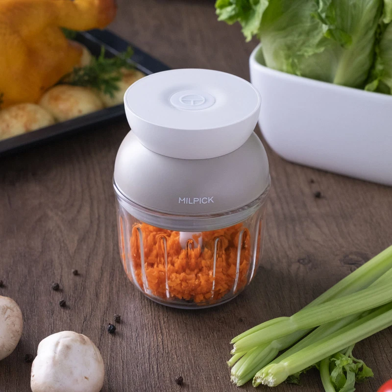 Профессиональный usb-электрический кухонный мини-измельчитель для пищевых продуктов, портативный многофункциональный измельчитель чеснока