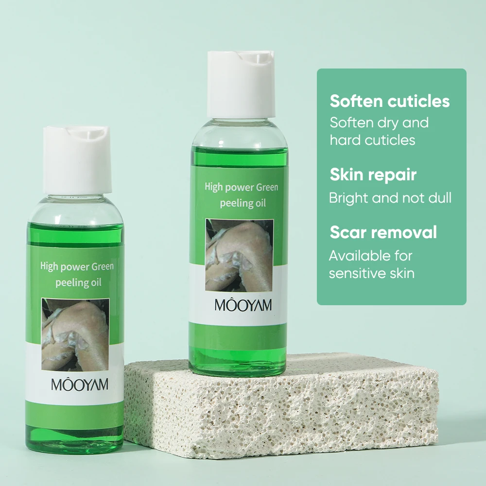 Yellow Peeling Oil Skin Whitening Stretch Marks Removers Scar Remover Dark Spot Remover Strong Green Yellow Peeling Oil