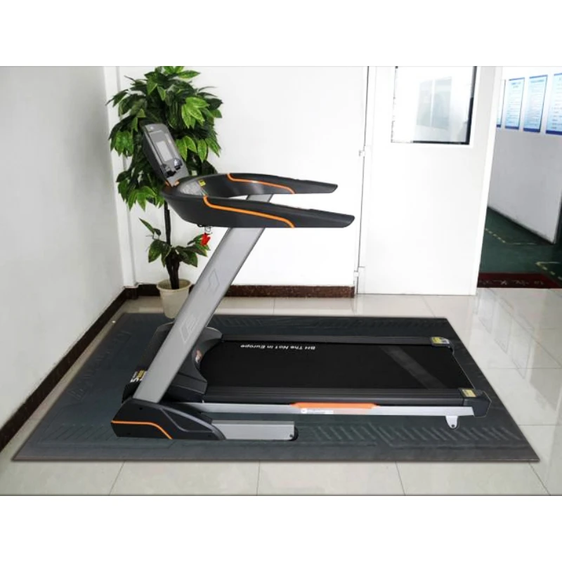 high density treadmill Spining bike mat  PVC foam fitness equipment folding exercise mat