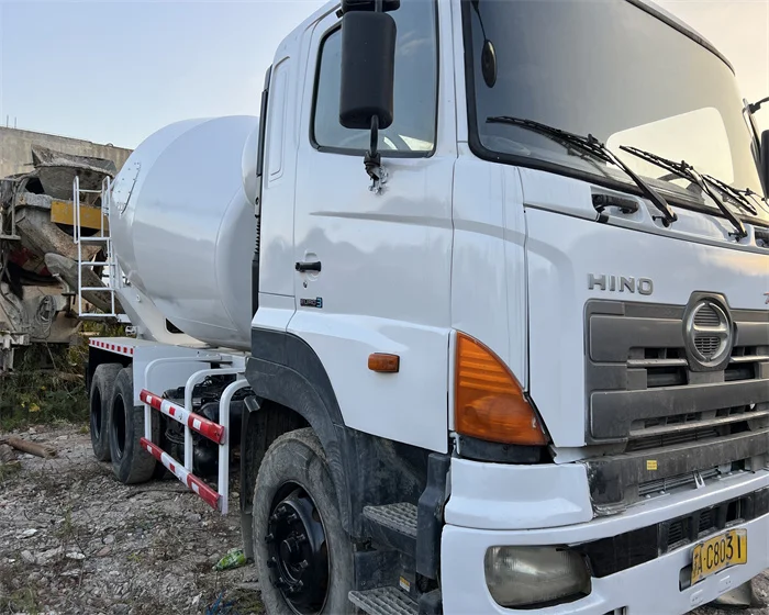 recondition hino 700 concrete mixer truck on hot sale
