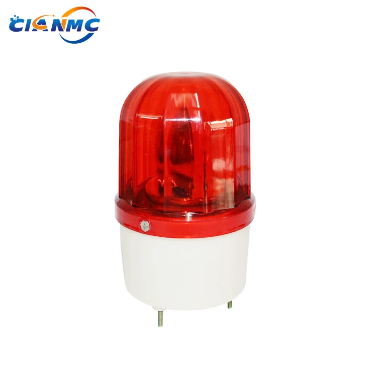 Factory Whosale Hot Selling DC12V/24V/AC220V Electronic Strobe Siren With Rotary lighting And Large Sound Alarm