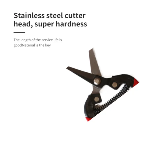 Garden Pruning Shears High Carbon Steel Blades Flower Cutting Garden Grape scissors