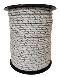 China supplier high duty electric fence poly rope for horse fencing