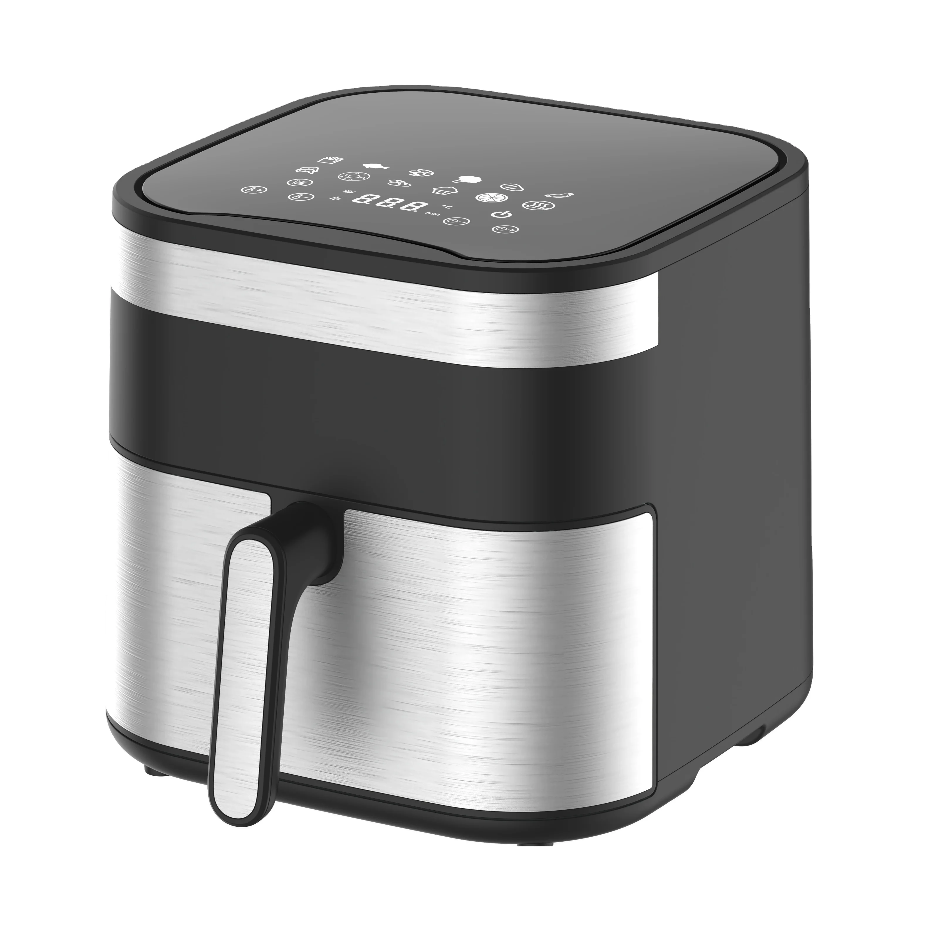 Высококачественная домашняя кухонная повара воздушные фритюрницы 6 5 л большая интеллектуальная антипригарная электрическая фритюрница