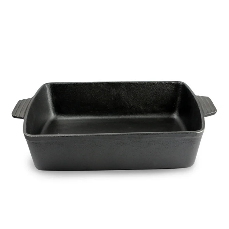 Japanese square barberque stove pizza charcoal grill pan